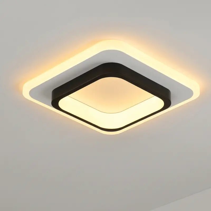 Luminária de Teto LED Moderna 3 Tons de Luz