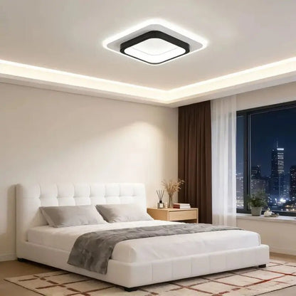 Luminária de Teto LED Moderna 3 Tons de Luz
