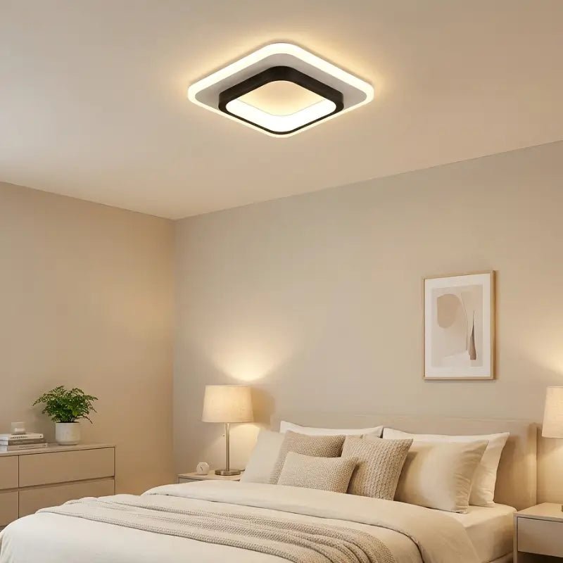 Luminária de Teto LED Moderna 3 Tons de Luz