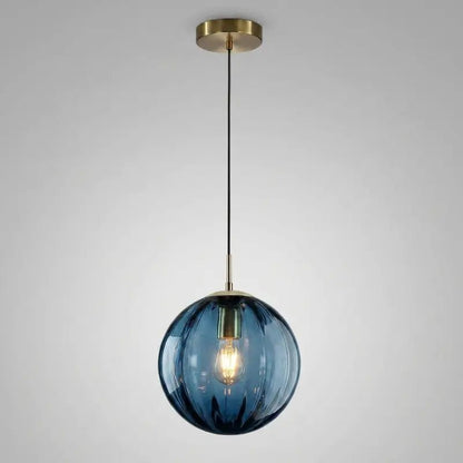 Luminária de Teto Pendente Nórdica Bola de Vidro