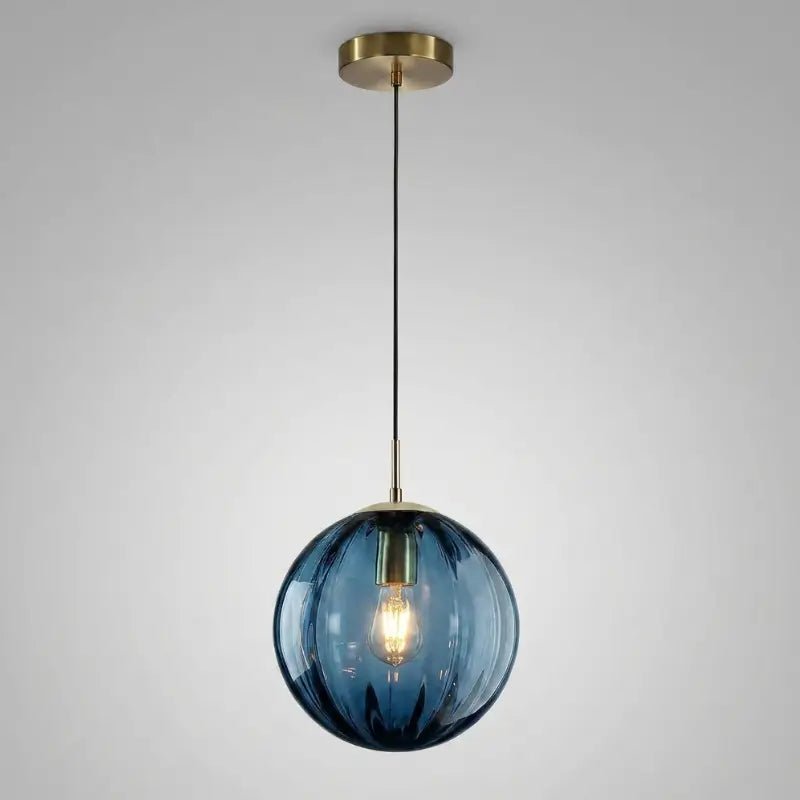 Luminária de Teto Pendente Nórdica Bola de Vidro