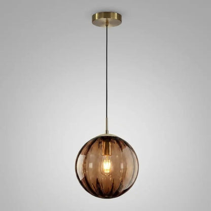 Luminária de Teto Pendente Nórdica Bola de Vidro