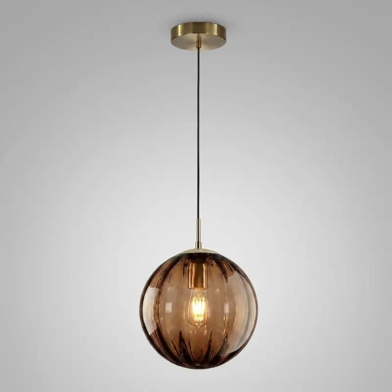 Luminária de Teto Pendente Nórdica Bola de Vidro