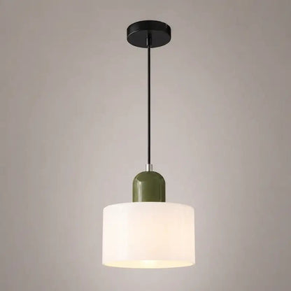 Luminária de Teto Pendente Nórdica em Vidro Cores