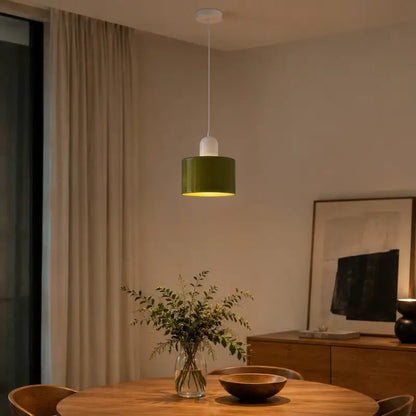Luminária de Teto Pendente Nórdica em Vidro Cores
