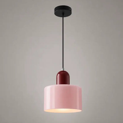 Luminária de Teto Pendente Nórdica em Vidro Cores