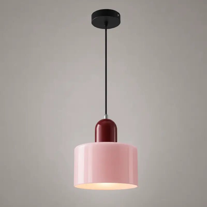Luminária de Teto Pendente Nórdica em Vidro Cores