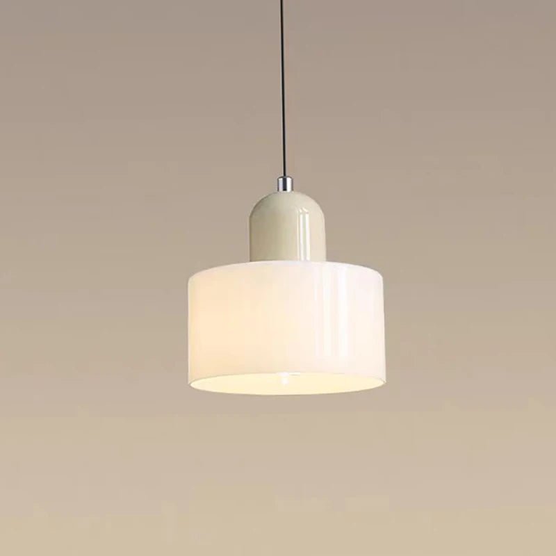Luminária de Teto Pendente Nórdica em Vidro Cores