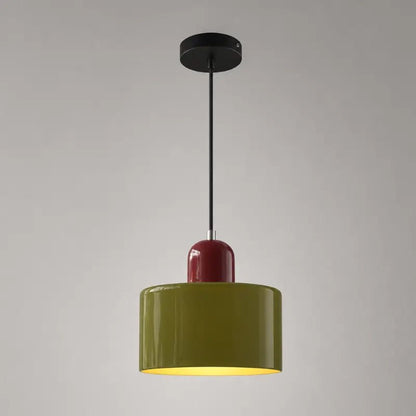 Luminária de Teto Pendente Nórdica em Vidro Cores