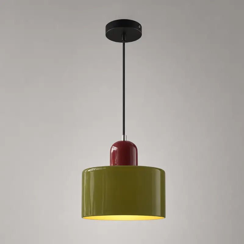 Luminária de Teto Pendente Nórdica em Vidro Cores