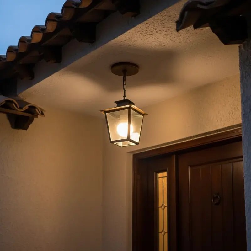 Luminária de Teto Pendente Vintage Estilo Colonial