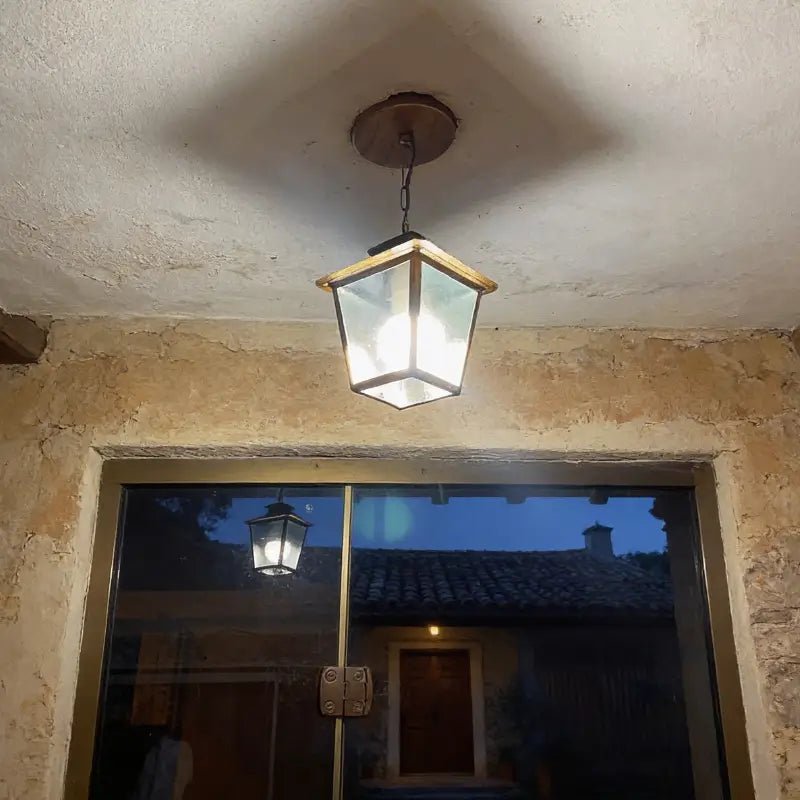 Luminária de Teto Pendente Vintage Estilo Colonial