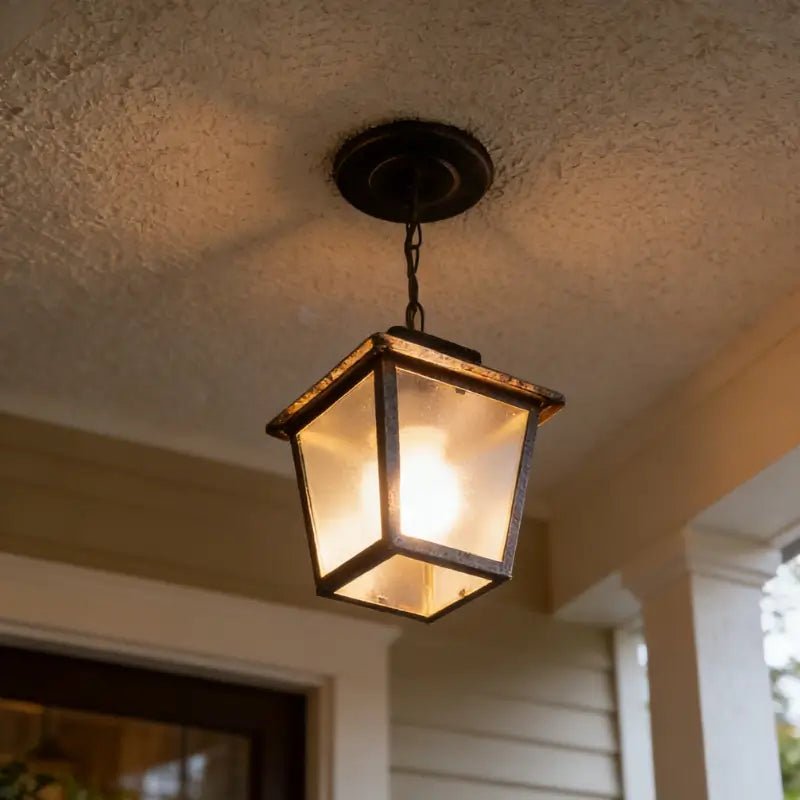 Luminária de Teto Pendente Vintage Estilo Colonial