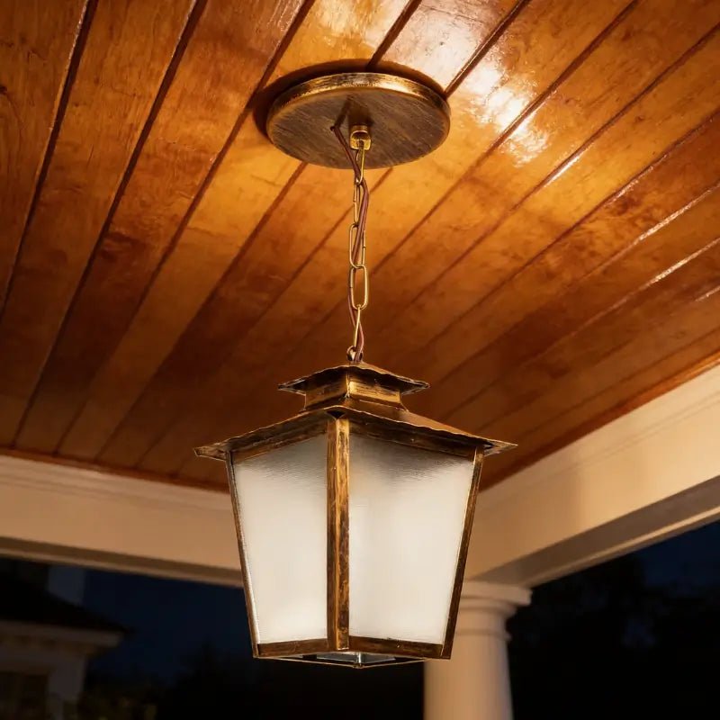 Luminária de Teto Pendente Vintage Estilo Colonial