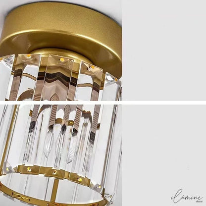 Luminária de Teto Sofisticada Cúpula de Vidro Bivolt