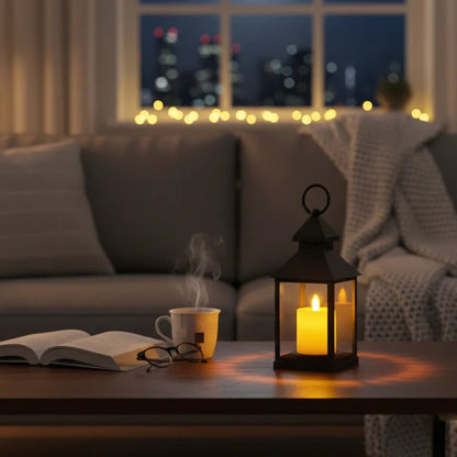 Luminária Decorativa Lampião LED de Mesa e Pendente