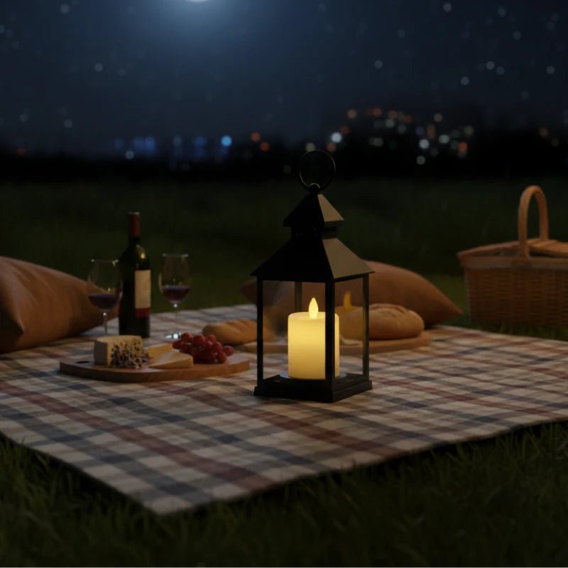Luminária Decorativa Lampião LED de Mesa e Pendente