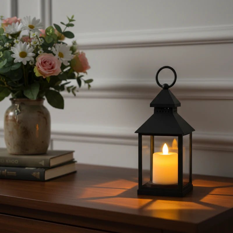Luminária Decorativa Lampião LED de Mesa e Pendente
