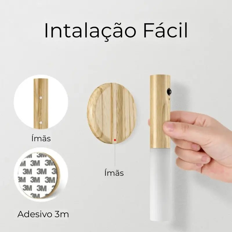 Luminária Inteligente Com Sensor de Movimento