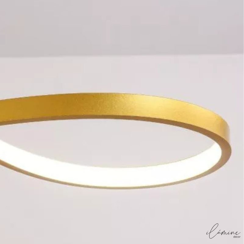 Lustre LED Pendente Infinito Luxo 45W